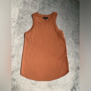 Miou muse Sleeveless Tan tank Top medium